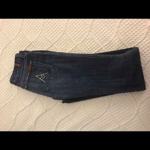 7 for all mankind "A" Pocket Flare Jeans